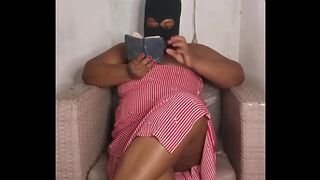 NAUGHTY BELIEVER WITH A BIG ASS AND A TASTY PUSSY WENT TO READ THE BIBLE AND GOT HORNY