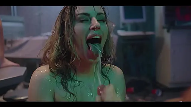 Parasited Femdom Investigation - Horny Lesbian Foursome with Male Bondage &mdash;  Anal & Creampie Cleanup