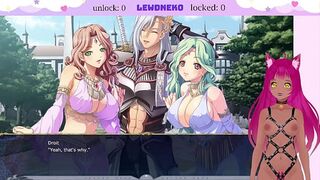 VTuber LewdNeko Plays Funbag Fantasy Part 1