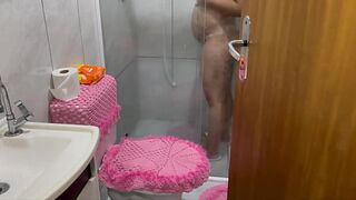 I went into the bathroom and fucked my hot pregnant sister-in-law
