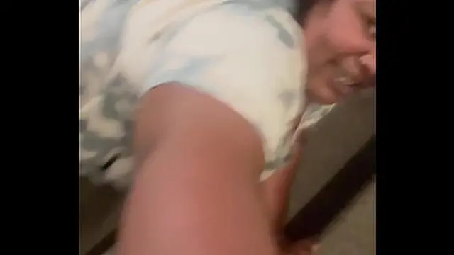 Sexy BBW Remi getting nutted on in the stairwell