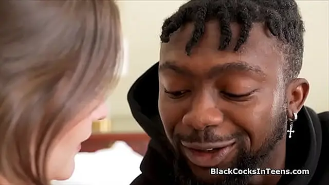 Busty maid does an extra shift on big black cock