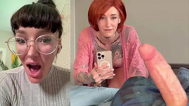 milf Gets Caught Gawking At boyfriend′s Morning Wood while FaceTiming Step milf