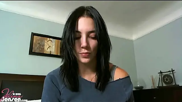 Jelena Jensen Plays With Her Trimmed Pussy & Big Perfect Tits!