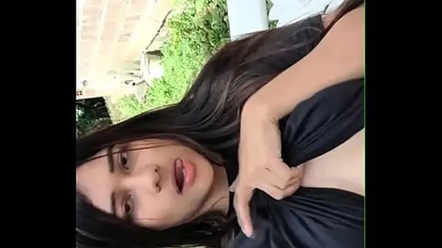 Naughty college girl masturbates with her dildo