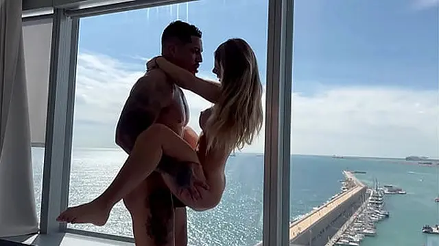 Blowjob In The Heights And I Conquer Her For Hard Fucking - La Petite Ange & Leo santos