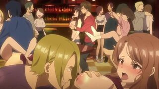 Perv Couples on Swinger Party: First Orgy with my Busty Colleague —  Hentai