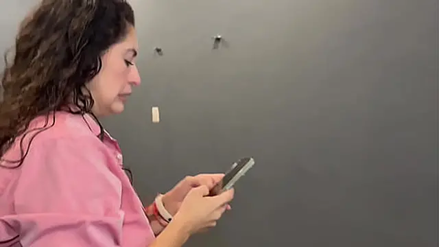 Hot busty MILF gives her ass to two technicians to fix her air conditioning