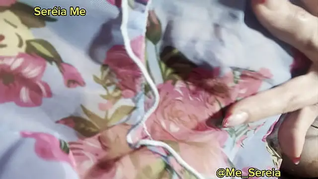 Mermaid Me trying on lingerie try on haul lingerie and showing off her big tits and big ass