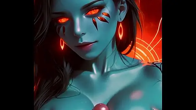 3D HQ AI Medusa POV Big Tits Sex w/ Sound added