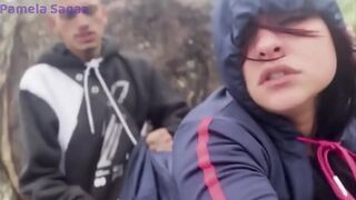 Fucking with a young guy on the beach —  a horny bastard who already made me suck that delicious cock