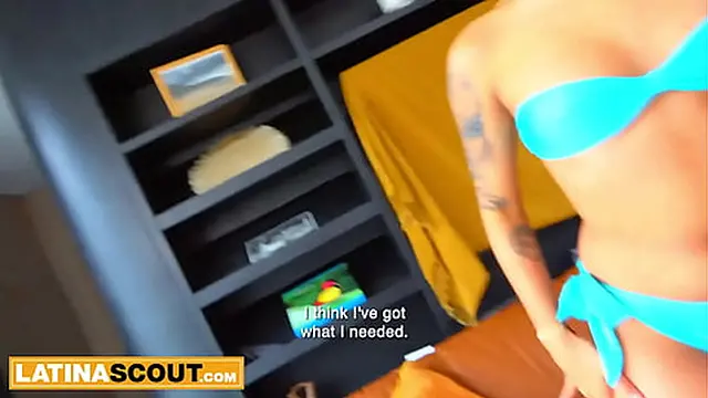 Big Tits Blonde Latina Teen Sloppy Blowjob On Massive Cock POV Close-Up