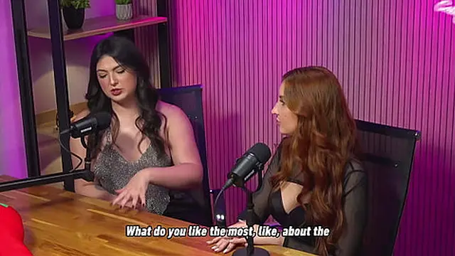 LESBIAN WHORE AMONG THE HOT GIRLS IN THE STUDIO