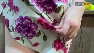 Big Ass Step Mom getting fucked in the Kitchen