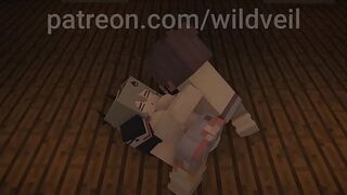 Big tits Caesar HSR gets creampied - Minecraft