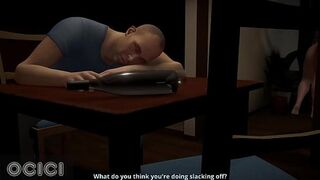 Next Door (VAM) - Sofa Sex From Behind - 3D Porn - OCICI