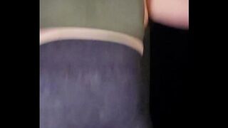 Sports Bra Try-On —  Boob Bounce Tests —  Naked Twerk Tease (4K Portrait)