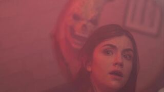 Teen girl Vikki Ray playing with magic and was fucked hard in anal by a Demon FLX001P01