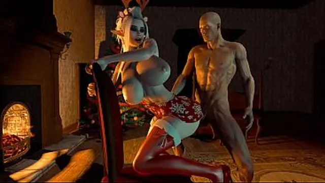 Hard Anal Sex on Christmas l 3D Animation Hentai Uncensored [Episode 1]