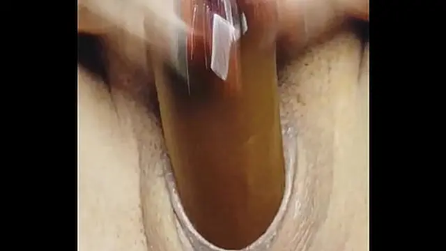 DESTROYING MY PUSSY WITH THIS BIG DILDO