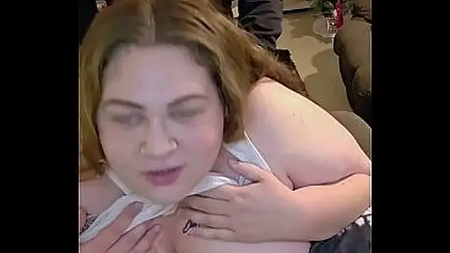 White MILF takes huge BBC and swallows his cum