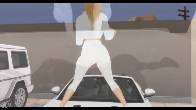 Brit Renner's clenching petite body gets banged by a enormous black shaft 