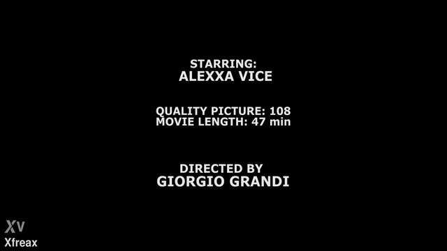 Tattooed Alexxa Vice takes on four men in a rough and completely anal rodeo