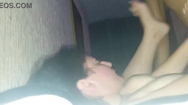 Careless balls-deep throat facial