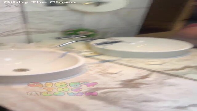 Ebony babes Leshenel and Ms  Berry shake their enormous booties for Gibby the Clown