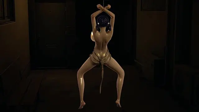 LadyBug's big-titted pregnant teen gets bound and gagged 