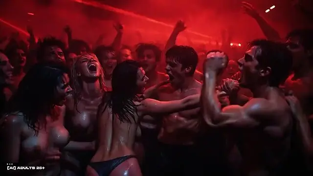 Rhythm & Skin at the private rave club